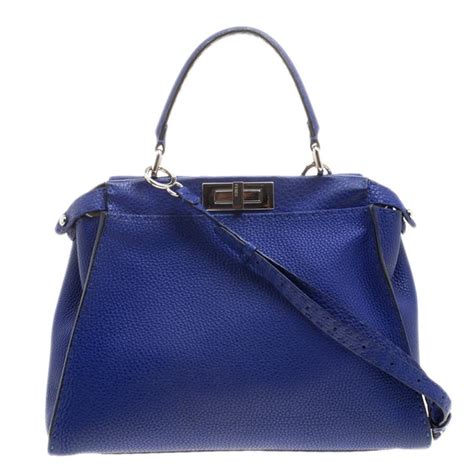 fendi handbag blue